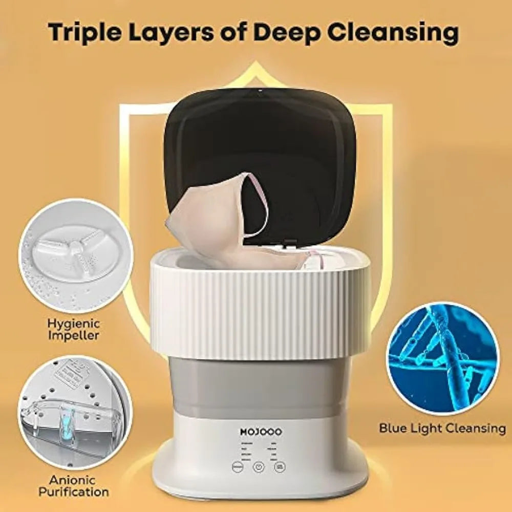 Mașină de spălat pliabilă portabilă